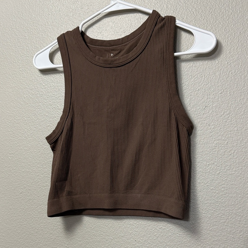 Pacsun Contour High Neck Seamless Tank Top